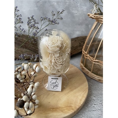 【白系】天球bottle flowers　Msize