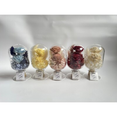 【青系】天球bottle flowers　Msize
