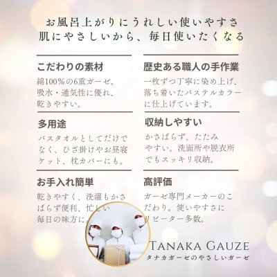 パステルガーゼ ギフトセット(バスタオル・フェイスタオル・ハンカチ14点)