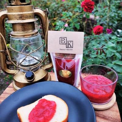 バラ香る ローズベリーフルーツソース