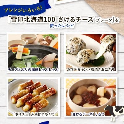 【毎月定期便】雪印北海道「さけるチーズプレーン」1箱12袋入り全5回