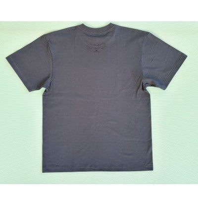 豊明福祉会メイツ　オリジナルTシャツ【デザイン:ともだち(スレート)・サイズ:S】