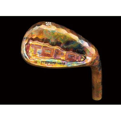 【一刀彫】バージョン4 ウェッジ バーニングカッパーメッキ モーダスウェッジ105シャフトS 60度