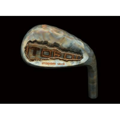 【一刀彫】バージョン4 ウェッジ ビンテージカッパーメッキ モーダスウェッジ105シャフトS 56度