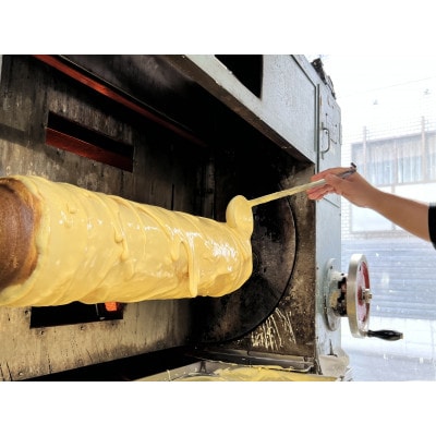 三寿園の手焼きバームクーヘン