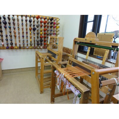 手織りマフラー　柔らかな風合い用　(障害福祉サービス事業所自主製品)