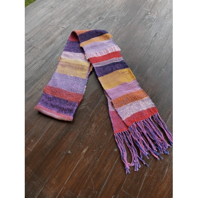 細ながぁ～い手織り布