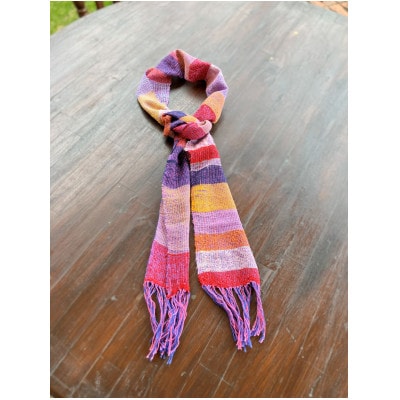 細ながぁ～い手織り布