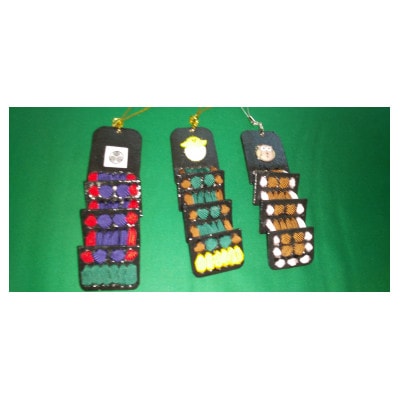 鎧草刷りストラップ 3個セット