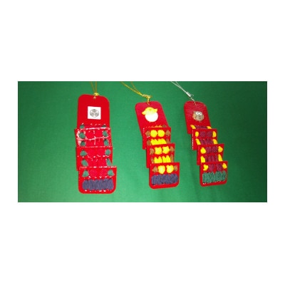 鎧草刷りストラップ 3個セット