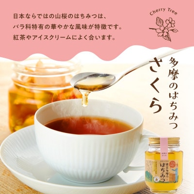 多摩のはちみつ220g　2本セット
