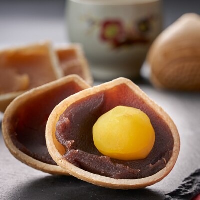 秋留の大栗最中　秋川のとうもろこし最中　詰め合わせ(15個入)【お茶ぞっぺの中島屋(あきる野の匠)】
