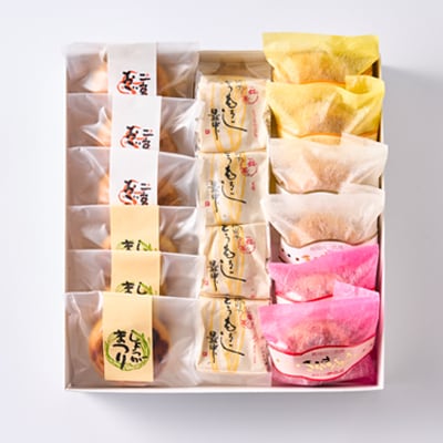 あきる野郷土菓子詰め合わせ(大)【お茶ぞっぺの中島屋(あきる野の匠)】