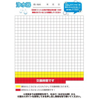 新型大容量非常用浄水器シングル(10L搬送用タンク付き)