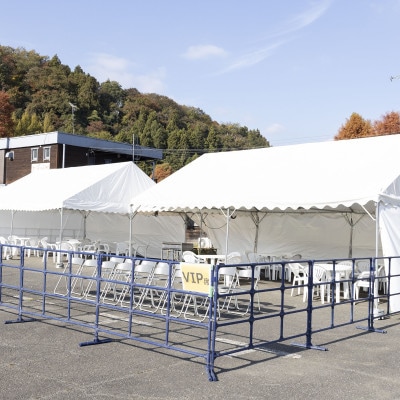 東京都あきる野市・第八回 秋川流域花火大会 最上級花火体験|VIP席(4名・鉄板焼+飲放題+駐車場)