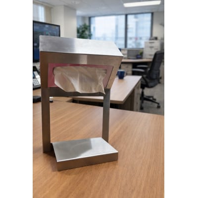 ティッシュケース(ステンレス製)