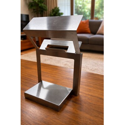 ティッシュケース(ステンレス製)