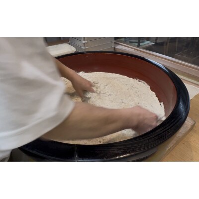 【年越しそば 先行受付・12月中旬発送】手打ち生そば《1食》つゆ・ゆで方レシピ付き(冷凍)