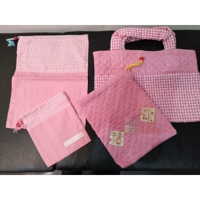 こーゆうハウスの布製品 入園入学セット計4点 女の子向き