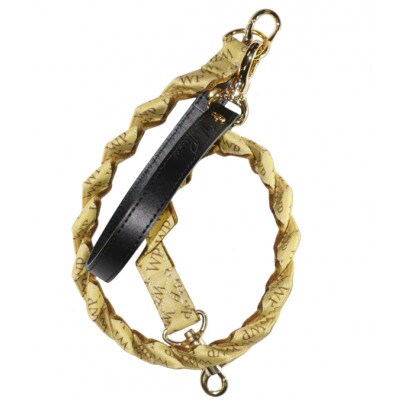 【創業48年】ドッグウェアブランドの「日本製 プリーツ リード&首輪セット」(ゴールド)