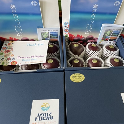 パッションフルーツL玉6個×3箱　お友達にお手軽ミニギフト!　奄美・かけろま島産