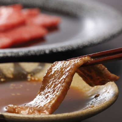 【毎月定期便】肥後の赤牛　焼肉用　500g(八代市)全3回