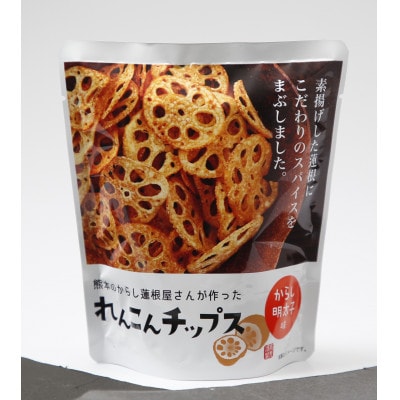 れんこんチップス明太子味　5袋