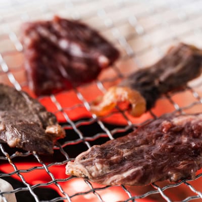 【数量限定】牛ハラミ タレ漬け 食べ比べ 1.4kg 醤油ベース 塩麹 焼肉用