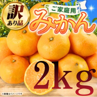 【訳ありサイズミックス】熊本県産　みかん　約2kg