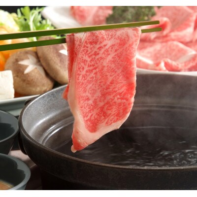 【厳選部位】【A4～A5】くまもと黒毛和牛サーロインしゃぶしゃぶすき焼き用600g(八代市)
