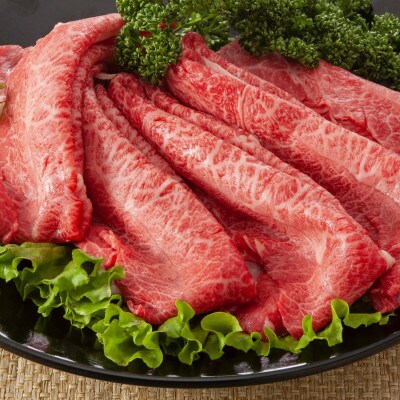 訳あり【A4～A5】くまもと黒毛和牛赤身霜降りしゃぶしゃぶすき焼き用肩・モモ800g(八代市)