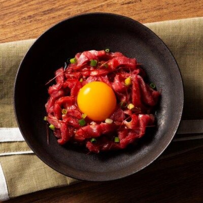 ふじ馬刺し最高級部位の食べ比べセット合計約420g(八代市)