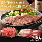 熊本黒毛和牛「藤彩牛」サーロインステーキと2種の食べ比べ(八代市)