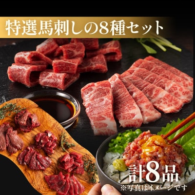 「熊本特産」フジチクオリジナル 特選馬刺しの8種セット(八代市)