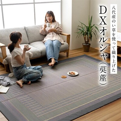 い草 茣蓙 ござ DXオルシャ 95cm×150cm 【イケヒコ・コーポレーション】(八代市)