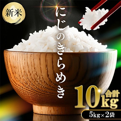 【令和7年産】 熊本県産 にじのきらめき 計10kg(5kg×2袋)【八代食糧】