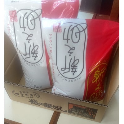 特別栽培米　新潟県柏崎産「新之助」5kg×2袋(計10kg)【五ツ星お米マイスター厳選】