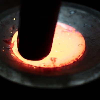 鍛造 手作り 鉄のキャンドルスタンド キャンドルホルダー ロウソク立て