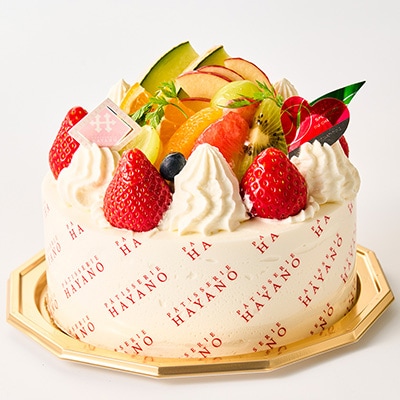 【引換チケット】季節のフルーツデコレーションケーキ 5号サイズ|手作り 埼玉県三郷市