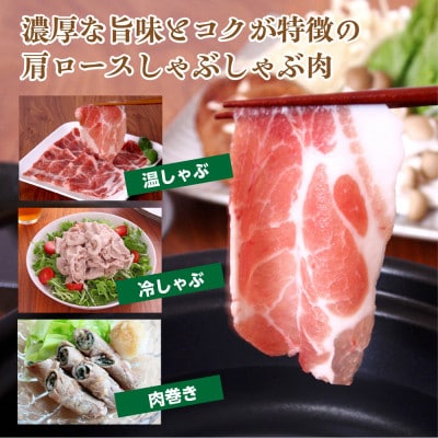 【小分け】千葉県産 三元豚 元気豚 豚肉詰め合わせ 3kg(肩ロース・切り落とし)