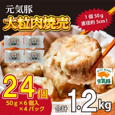 元気豚　大粒肉焼売　4パックセット