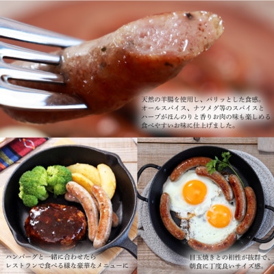 【千葉県多古町産】元気豚 ウインナーソーセージセット(36本入り)