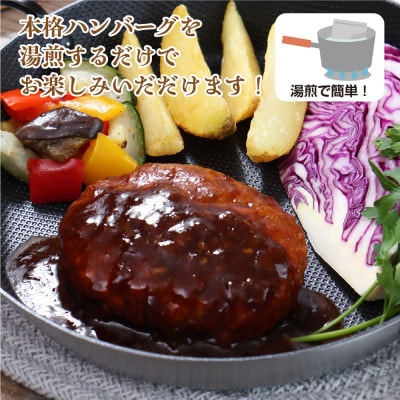 千葉県産三元豚 元気豚100% ハンバーグ 140g×6個