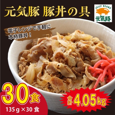 千葉県産 元気豚 豚丼の具 小分け 135g×30食