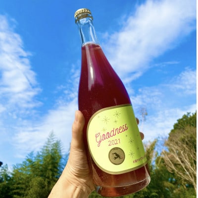 多古町醸造ワイン 2本セット】Goodness2021微発泡ロゼ・水色