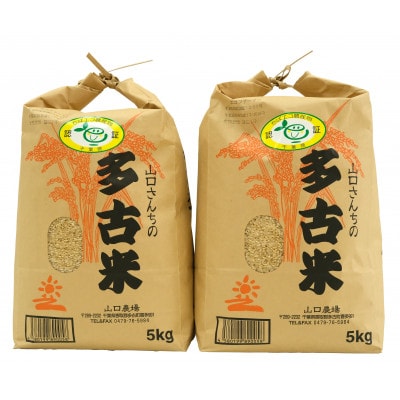 山口さんちの【令和6年産】多古米コシヒカリ(玄米)10kg