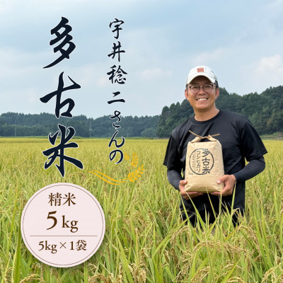 多古米セレクション 宇井稔二さんの多古米コシヒカリ 精米 5kg 令和7年産