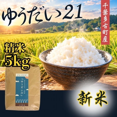 山口さんちの多古町産ゆうだい21　精米5kg【令和8年産】