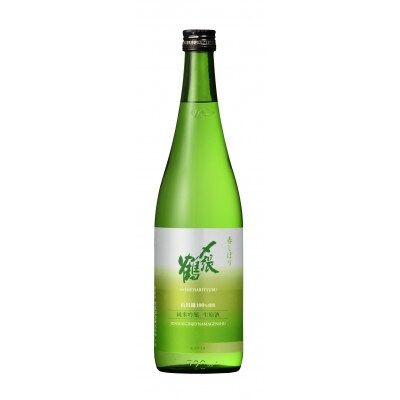 【3月中旬発送】〆張鶴　春の季節限定酒　純米吟醸　生原酒720ml×1本　A4191