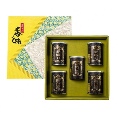 村上茶(煎茶)5缶セット D4029